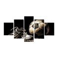 thumbnail image 1 of Baohd 5 Panels Soccer Shoes Modular Frame Canvas Oil Painting High Definition Oil Drawing Poster Picture Photo, 1 of 9