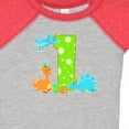 thumbnail image 4 of Inktastic Dinosaur First Birthday Party Boys or Girls Baby Bodysuit, 4 of 5