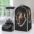 thumbnail image 5 of HELLHERO Stylish Protective Case Thickened Blender Dust Cover for Home Kitchen Indoor Horse, 5 of 6