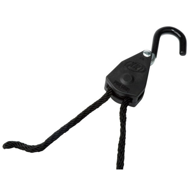 Particle Rope Lock Tie Down ProGrip XRT 1/4 pulgadas x 8 pies Negro