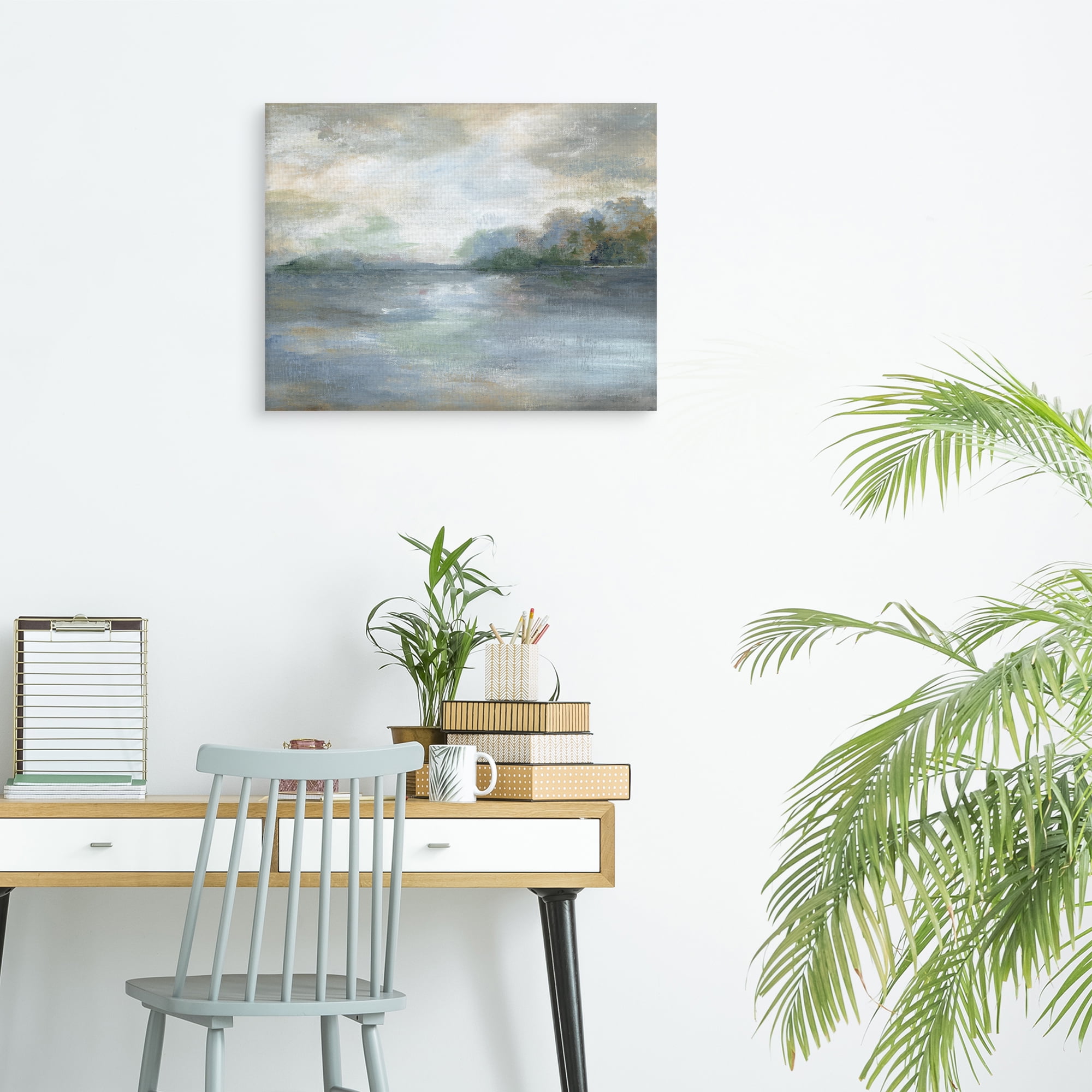 Blue Ethereal by Nan Canvas Art Print