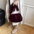 thumbnail image 5 of Jiibva Faux Fur Shoulder Bag for Women, Plush Ladies Clutch Purse Bag, Trendy Winter Furry Crossbody Bag Handbag, 5 of 7