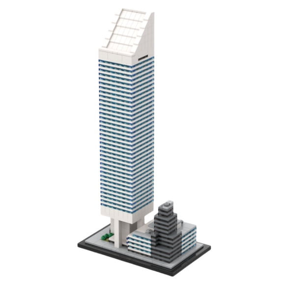 MOC-150550 Citigroup Center Modular Building Blocks Set Skyscraper MOC Bricks Toys Kit 1110pcs
