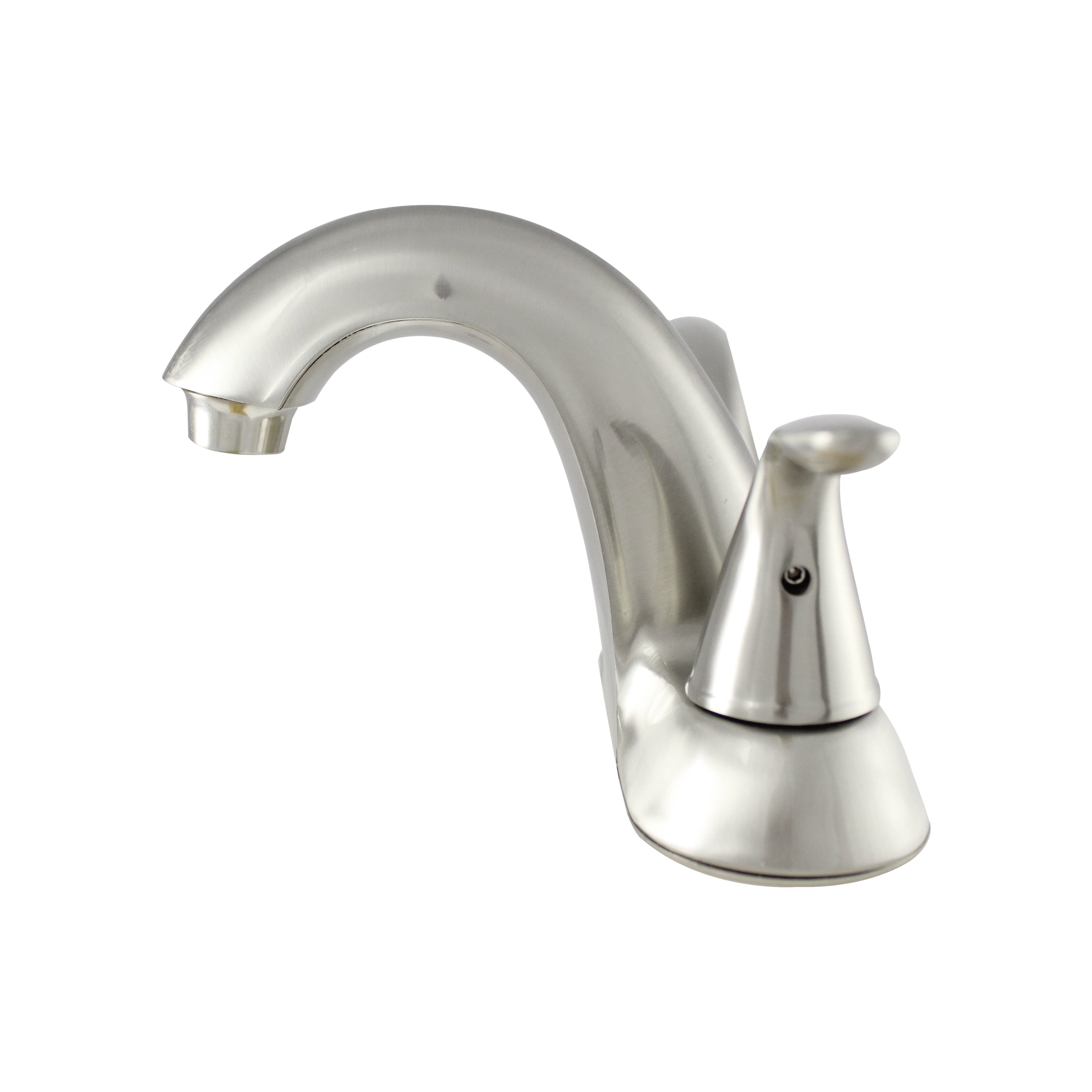 10249163 - Hybrid Metal Double Handle Lavatory Bathroom Faucet with Pop Up (Brushed Nickel)