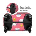 thumbnail image 2 of Yiaed Yoga Unicorn Print Travel Luggage Cover Suitcase Protector Fits 18-32 Inch Luggage Wheel Covers Patterned Elastic Luggage Anti-scratch（No luggage）-Small, 2 of 5