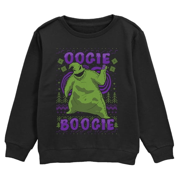 Boys The Nightmare Before Christmas Oogie Boogie Ugly Sweater Sweatshirt