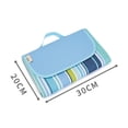 thumbnail image 3 of Yeacher Couverture de Pique-Nique Tapis de Plage Anti-Sable, Couverture Imperméable Tapis de Camping Pliable 锛ortable Tapis Sans Sable Couverture d'Extérieur pour Voyage Camping Randonnée Pique-Nique, 3 of 8