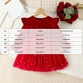 thumbnail image 3 of Wxirdrow Toddler Girls Dress, Cotton Christmas Fall Winter Long Sleeve Princess Dresses for Childs Girls Red,18-24 Months, 3 of 9