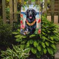 thumbnail image 2 of Flat-Coated Retriever Luau Garden Flag 11.25 in x 15.5 in, 2 of 5