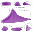thumbnail image 4 of Richgv Female Urination Device, Silicone Urinal Funnel for Women, Female Urinal Women Funnel, Women Urinal for Camping Hiking Outdoor Activities, Purple, 4 of 6