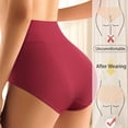 thumbnail image 5 of Zorckvet Panties for Women Seamless High Waist Comfort Womens Underwear Plus Size, 5 of 6