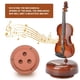 thumbnail image 2 of Caja de música para violín, caja de música creativa para violín con base musical giratoria, caja de música clásica, manualidades con instrumentos de copia, grandes regalos para niños y niñas, regalos de cumpleaños, Navidad y Año Nuevo Sailing Electrónica, 2 of 5