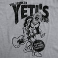 thumbnail image 2 of Drunken Yeti Pub T Shirt Funny Bigfoot Hilarious Sarcastic Drinking Tee for Guys Graphic Tees, 2 of 9