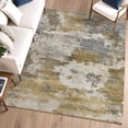 thumbnail image 6 of Addison Rugs Mayfield Premium Machine Washable Transitional Abstract Brown Rectangle Rug, 5' x 7'6", 6 of 6