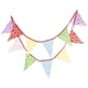 thumbnail image 1 of 2X 370cm Bandera de multicolor Flores Bandera triangular de cumpleaños BLESIY Bandera colgante, 1 of 7