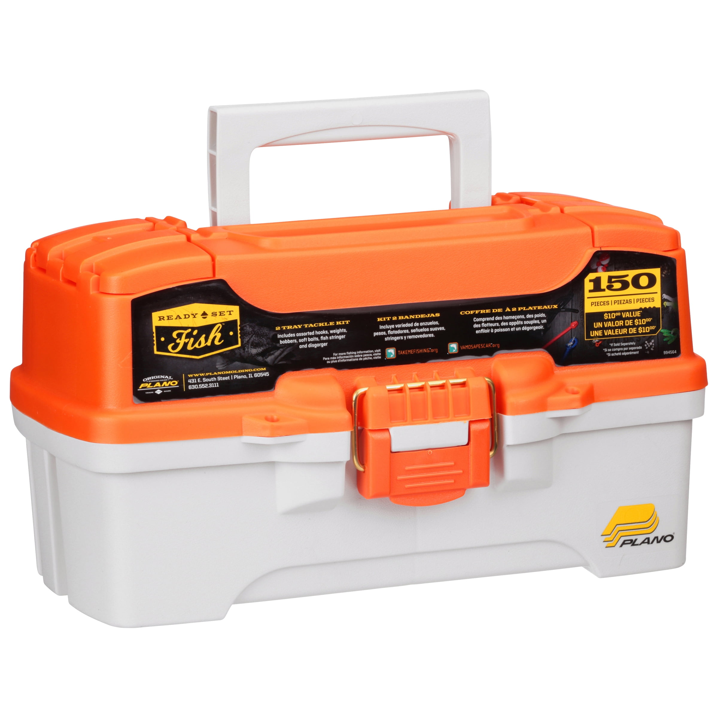orange tackle box