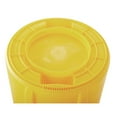 thumbnail image 6 of Rubbermaid Commercial Vented Round Brute Container, 44 gal, Plastic, Yellow, 6 of 9