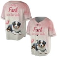 thumbnail image 3 of Every Fart is Love Note Miniature American Shepherd Guilty Face Happy Valentine's All Over Print 3D Baseball Shirt MAS Dog Lover Gifts Softball Sport - 01016, 3 of 6
