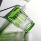thumbnail image 4 of Vasos verdes for bebidas, exquisitas copas de cristal con relieve de diamante for agua, zumos, cerveza, etc., 300 ml, 4 of 7