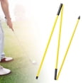 thumbnail image 1 of Palo de Alineación de Golf shamjiam Fibra de Vidrio Amarillo 122 cm con Tubo de Almacenamiento, 1 of 8