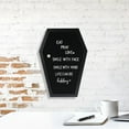 MANLINGDA Coffin Message Board Felt Letter Gothic Decor