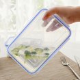 thumbnail image 2 of MesaSe Clear Food Storage Container Large Capacity Food Container for Car Travel Work Picnic, 2 of 6