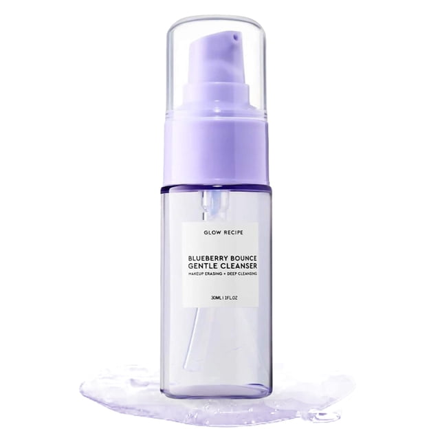 Exfoliante facial Glow Recipe Blueberry Bounce, 30 ml, vegano