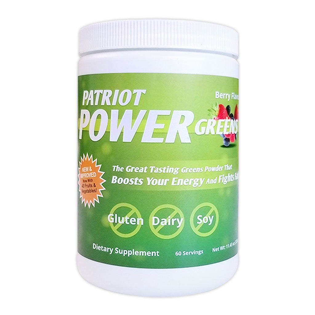Patriot Power Greens Green Drink Organic Superfood Dietary