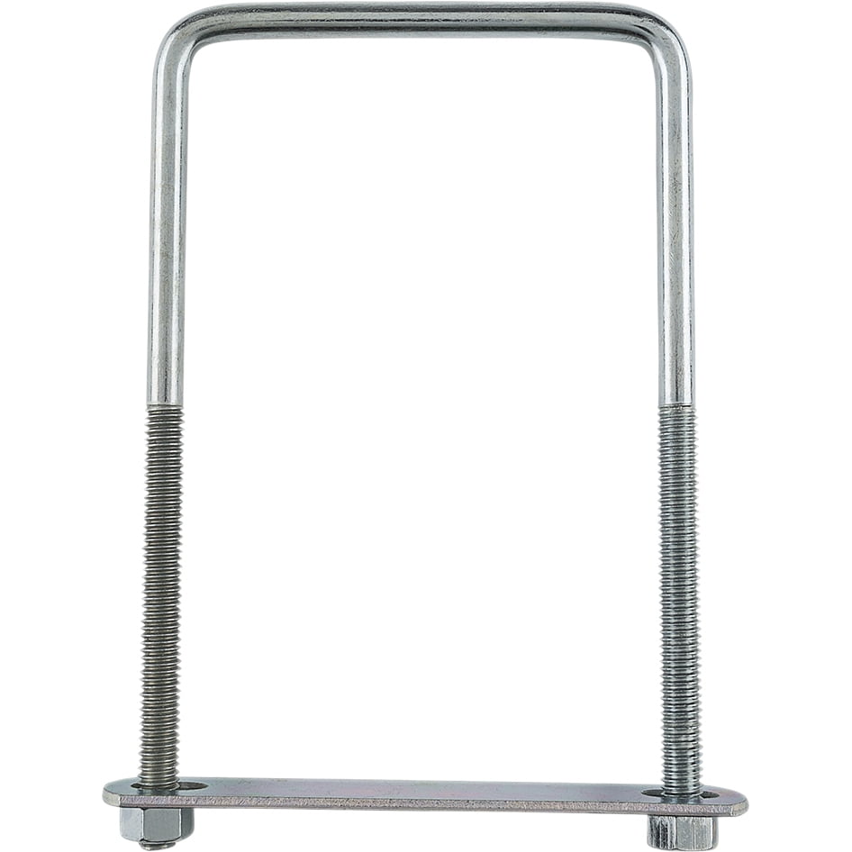 National Hardware 2192BC 677 3/8" X 4" X 7" Square U Bolt Zinc