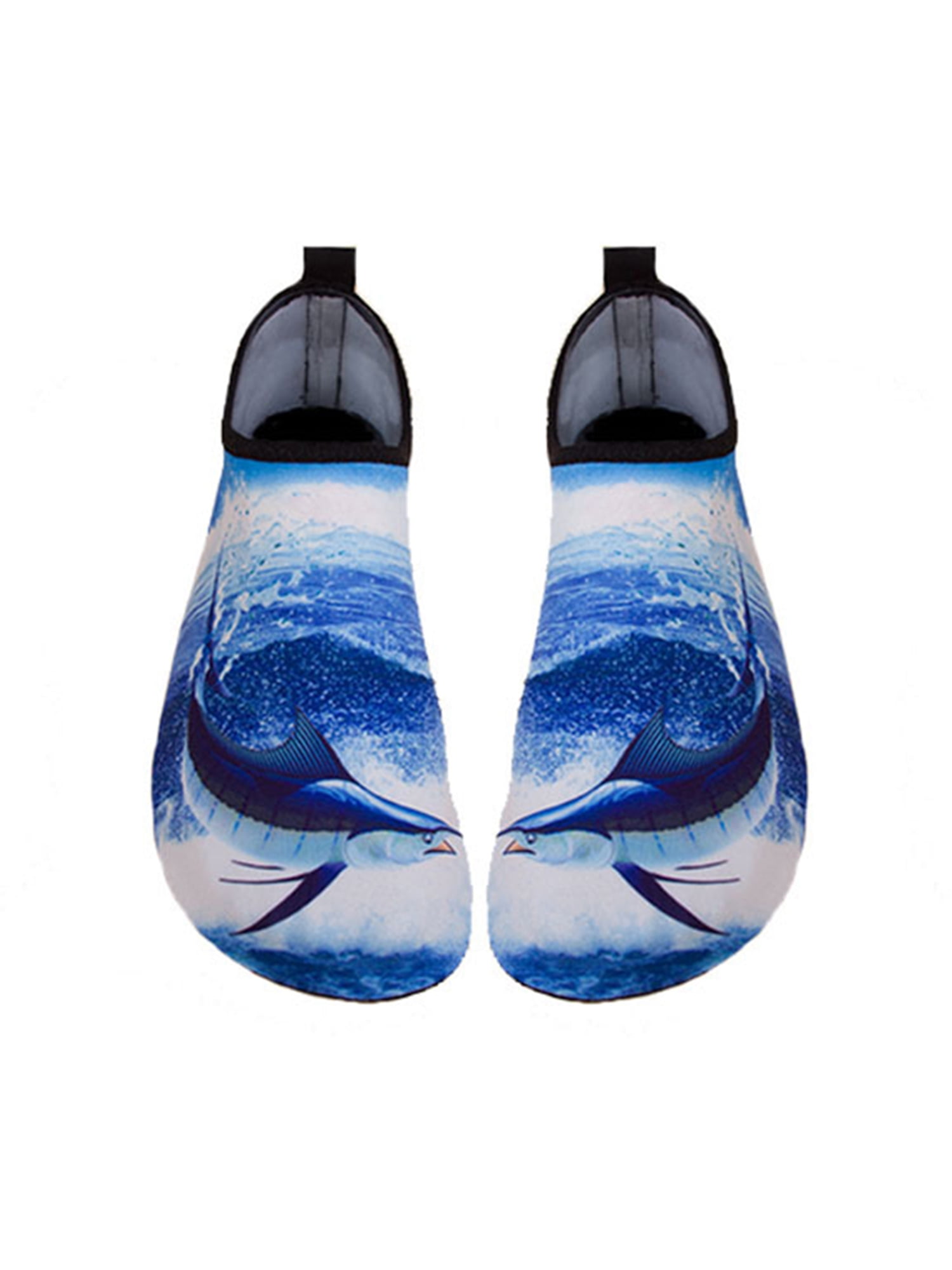 SIMANLAN Unisex Water Shoes Slip On Aqua Socks Swim Beach Shoe Womens