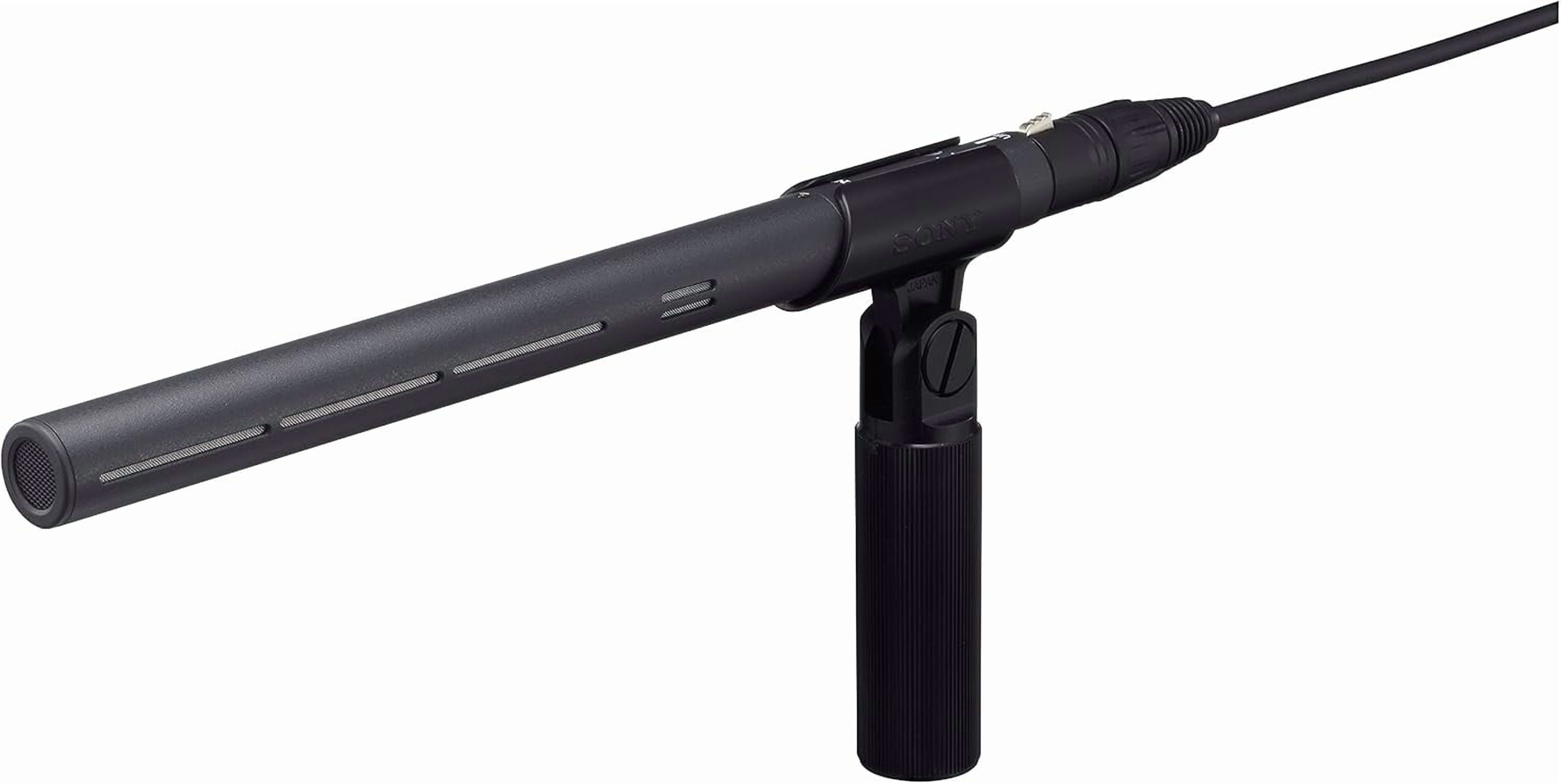 Sony ECM-678/9X Microphone – Professional Electret Condenser XLR Mic with Low-Noise Design– Ideal for Film, Broadcast, & Field Recording + Cable Ties + Microfiber Cloth + Mic Cleaner