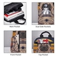 thumbnail image 5 of Balery Pug dog Yoga Lightweight Backpack for Men and Women - Durable and Water-Resistant, Ideal for School, Work, Travel, and Everyday Use, 5 of 9