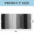 thumbnail image 3 of Black Gray Ombre Fluorescent Light Covers, Vintage Country Wooden Magnetic Light Covers for Ceiling Lights, Fluorescent Ceiling Shade Filters for Classroom Bedroom Office 4x2Ft x 4PCS, 3 of 8