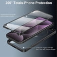 thumbnail image 2 of Clear Phone Case For Oppo Reno12 FS 5G Reno12 F 5G Reno12 F 4G Acrylic + TPU Cover with PET Screen F, 2 of 5
