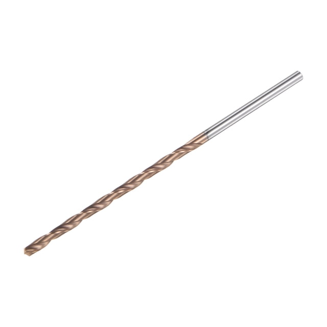 Taladro Helicoidal Unique Bargains YG10X Carburo de Tungsteno Recubierto de Titanio 3.2mm 100mm