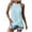 Blue, variant on Womens Tank Tops Trendy Plain Color Summer Tank Tops Adjustable Slim Fitted Round Neck Sleeveless Shirts Womens Camisole 2026 Casual Basic Workout Shirts