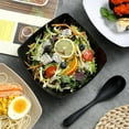 thumbnail image 7 of Shoreew 1/4Pcs Disposable Square Serving Bowls Smooth Edges Party Snack Salad Bowl Heat-Resistant Versatile Serving Dish, 7 of 7
