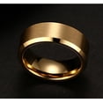 thumbnail image 1 of Anillo de joyería de moda para hombre, anillos negros de acero inoxidable para mujer Tan Jianjun unisex, 1 of 2