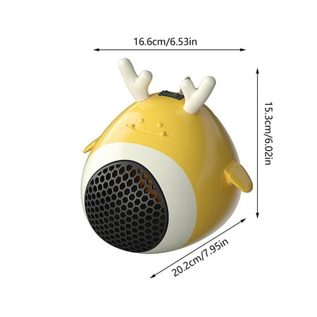 

Household Air Heater Tabletop Air Heater Fashionable Heater Small Gift