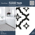 thumbnail image 2 of FP2480 Comet Peel & Stick Floor Tiles, Black, 2 of 4