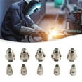 thumbnail image 6 of 10Pcs P-80 Plasma Cutter Consumable Torch Kit 1.1Mm-1.7Mm Nozzle Tip Electrode 1.3Mm, 6 of 9