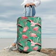 thumbnail image 7 of Disketp Tropical Flamingo Elastic Travel Luggage Cover Travel Suitcase Protective Cover For Trunk Case Apply To 18''-32'' Suitcase Cover-Medium, 7 of 7