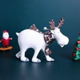 Christmas Deer Figurines For Home Decoration Collectible Deer Statues