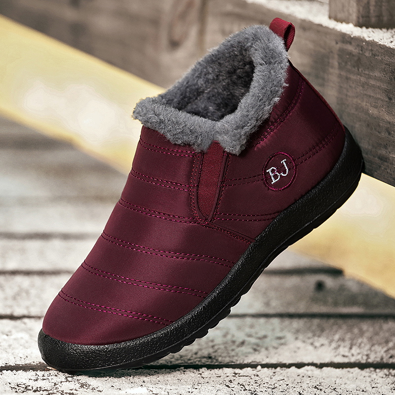 Ablanczoom Women's Snow Boots Warm Faux Fur Ankle Booties photo 3