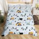 thumbnail image 1 of Juego de Cama Grúa Excavadora 3pcs para Niños Adolescentes Niñas Habitación, 1 of 5