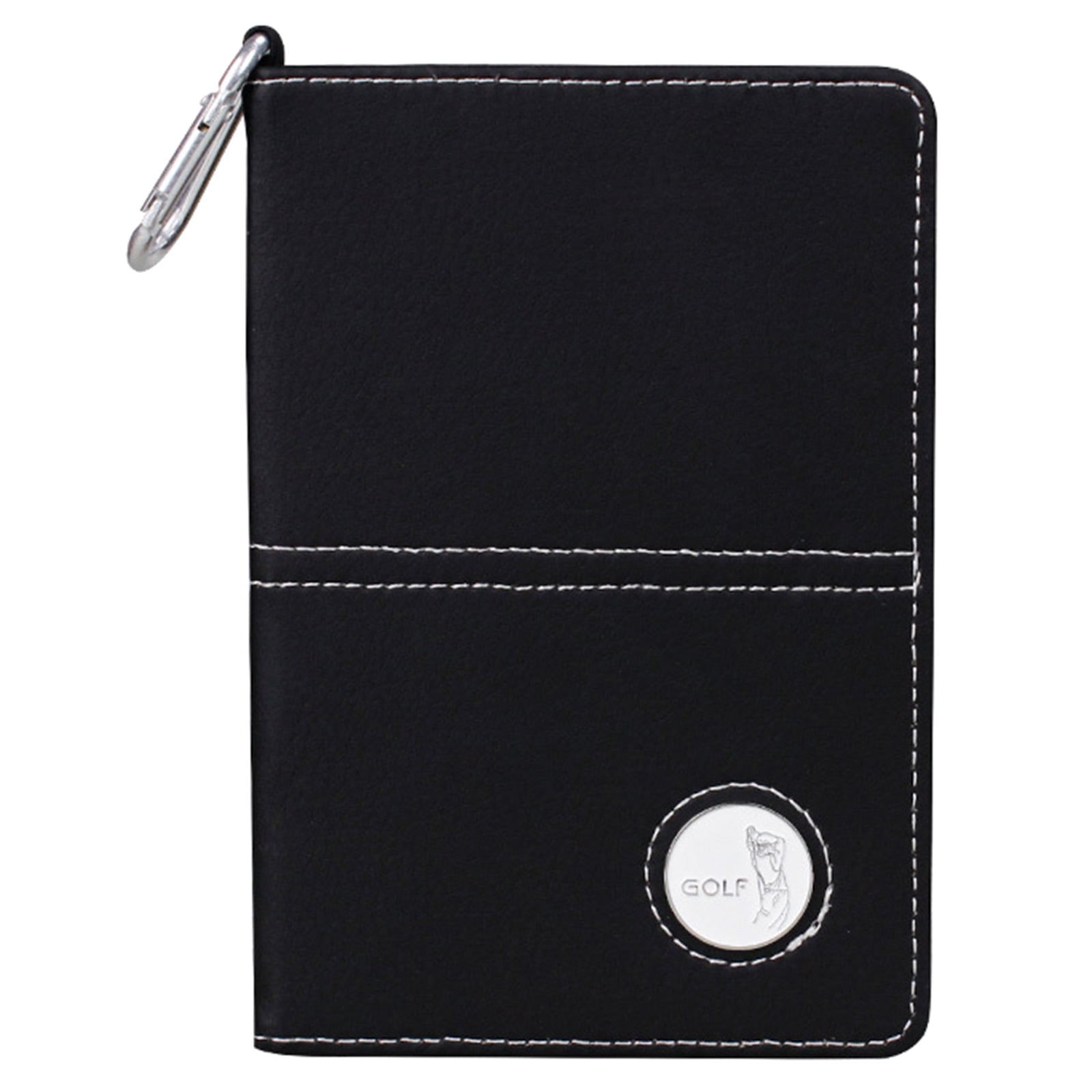 HEMLBOYW Portable Notebook Leather Scorecard Book Journal Yardage-Book for Sports Outdoor Club Accessories Pu