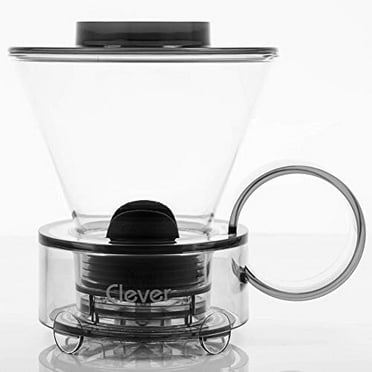 Clever Dripper Coffee Glass with Hassle-Free Pour Over and Cold Brew