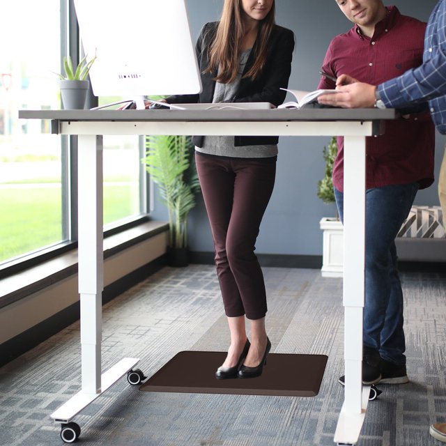 HAOAN Kitchen Rugs Cushioned Kitchen Mats Antifatigue For Floor Nonskid Washable Kitchen Rug Set Water Proof Standing Desk Heavy Duty Comfort Foam Floor
