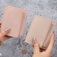 thumbnail image 5 of CUZIBR Women'S Stylish Purse Mini Card Holder Flip Design Gold Metal Key Ring Small Slim Purse Portable Business Card Wallet For Women Daily Pocket Storage Carry Bag, 5 of 5