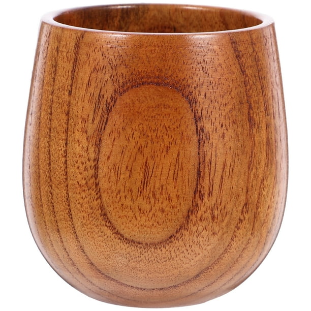 Taza de té de madera, taza de café, taza de madera, taza de agua de madera, taza de té, taza de café, 170 ml